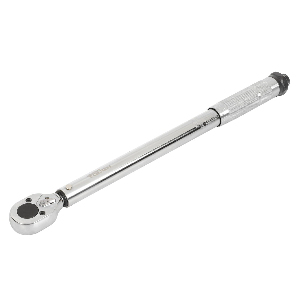Hyper Tough Heavy Duty 3/8-inch Torque Wrench with Storage Case, 15-80 ft-lbs