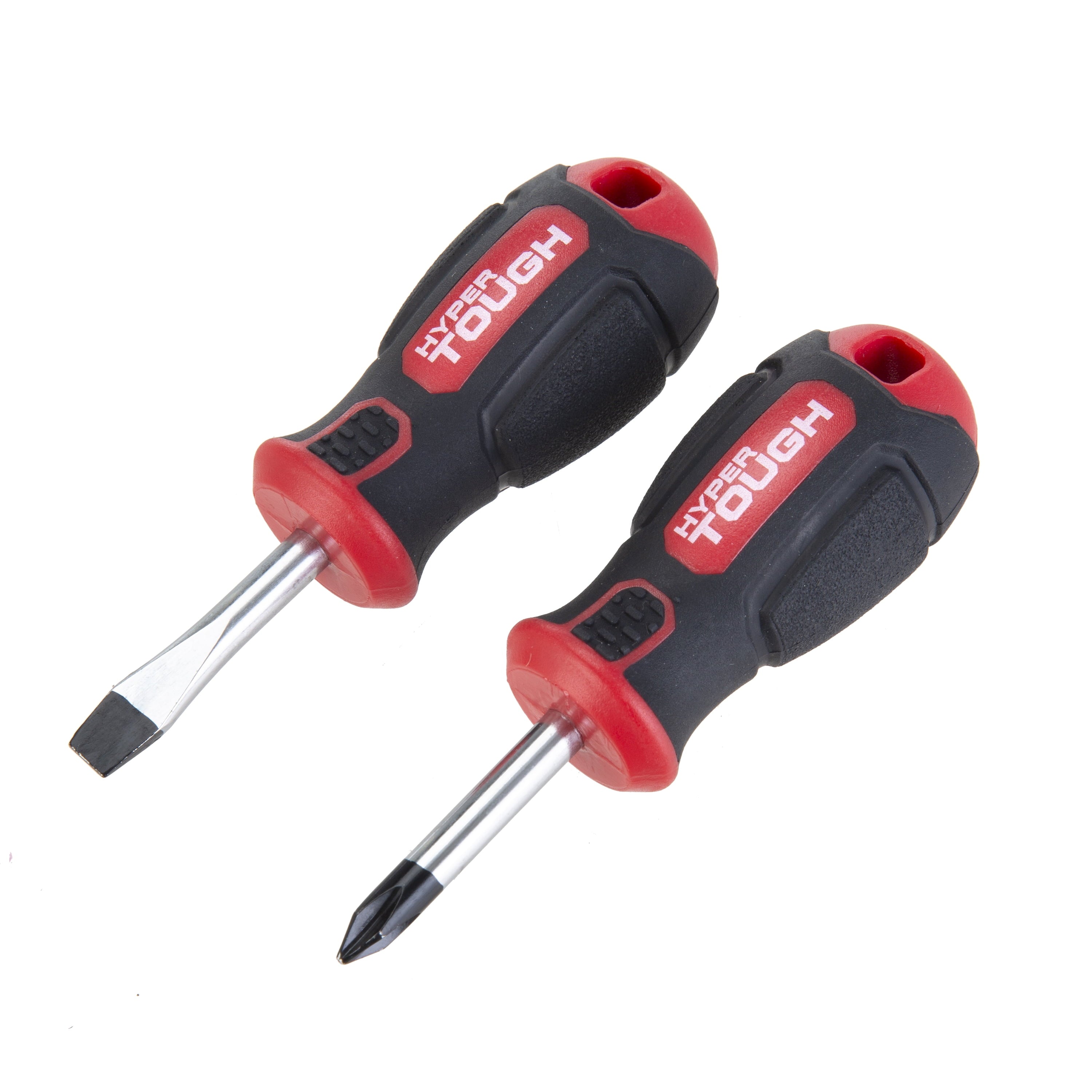 Hyper Tough 2 Piece Mini Long-Nose and Diagonal Pliers Set