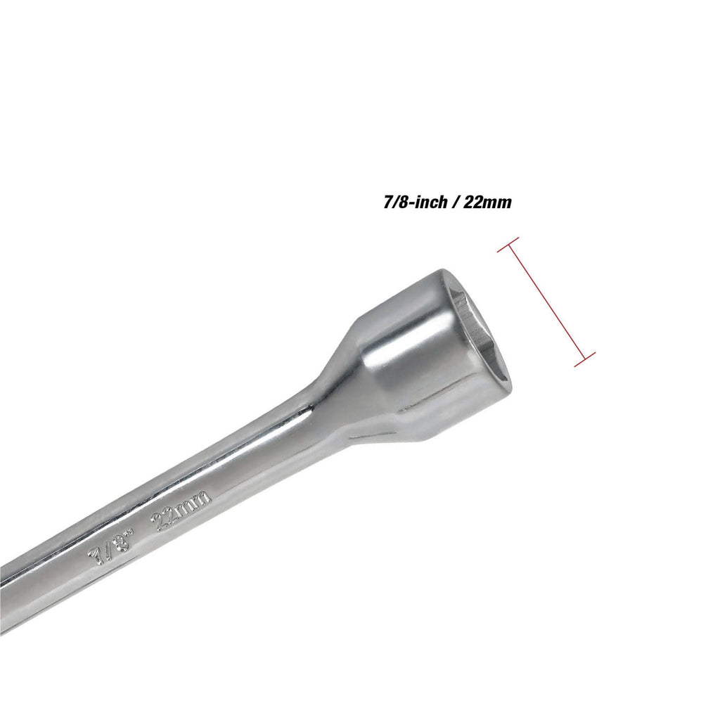 Hyper Tough 14-inch Lug Wrench with Anti-Corrosion Plating for Easy Tire Replacement