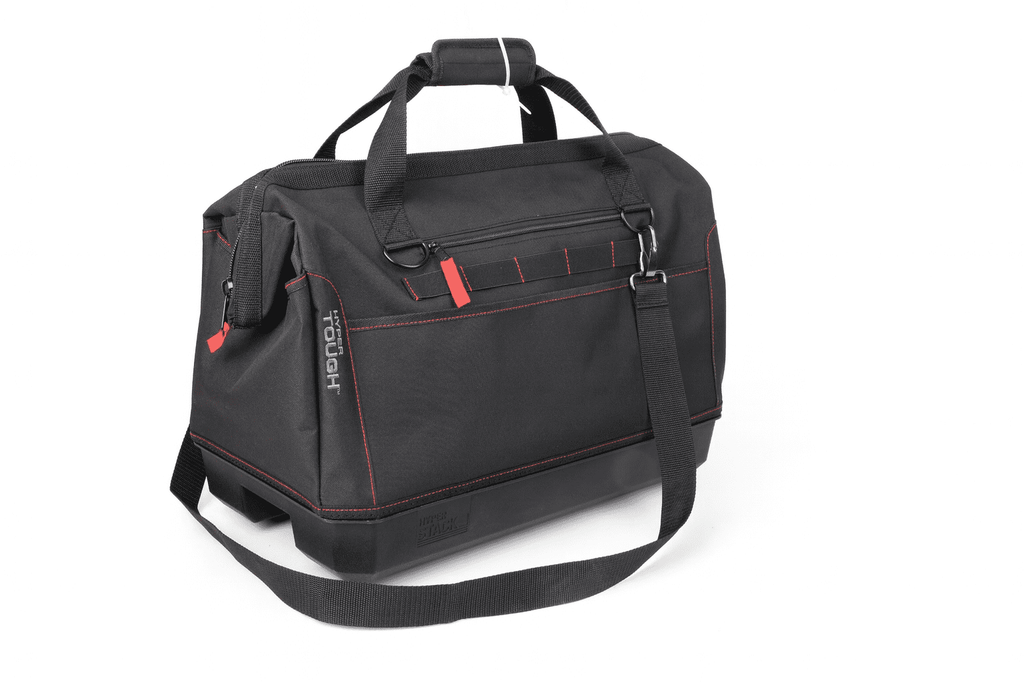 Hyper Tough Hyper Stack Full Size Tool Bag – Heavy-Duty, Stackable Storage Organizer with Reinforced Handles