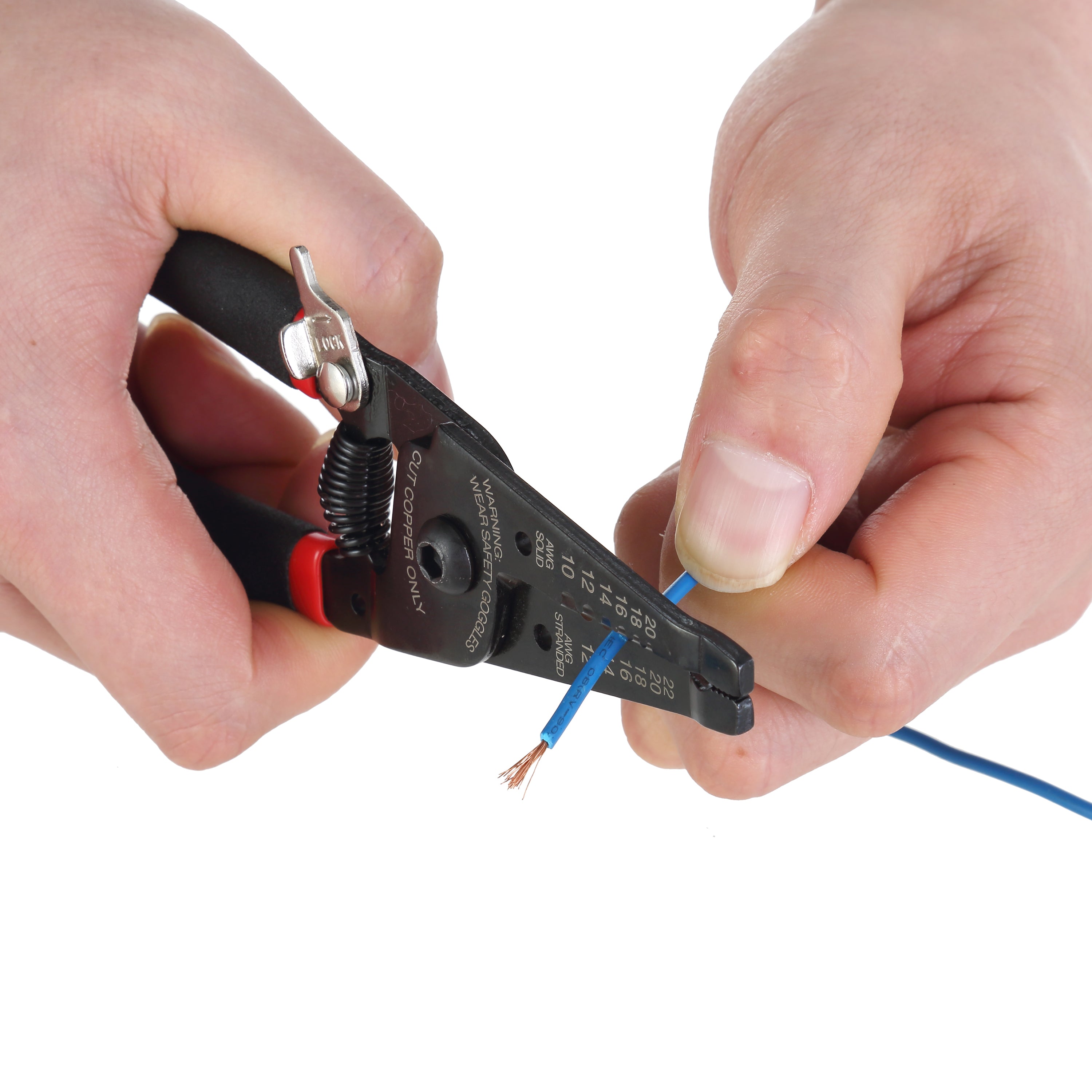 Hyper Tough 6 Wire Stripper 8TD0012D, New, 0.28 lb