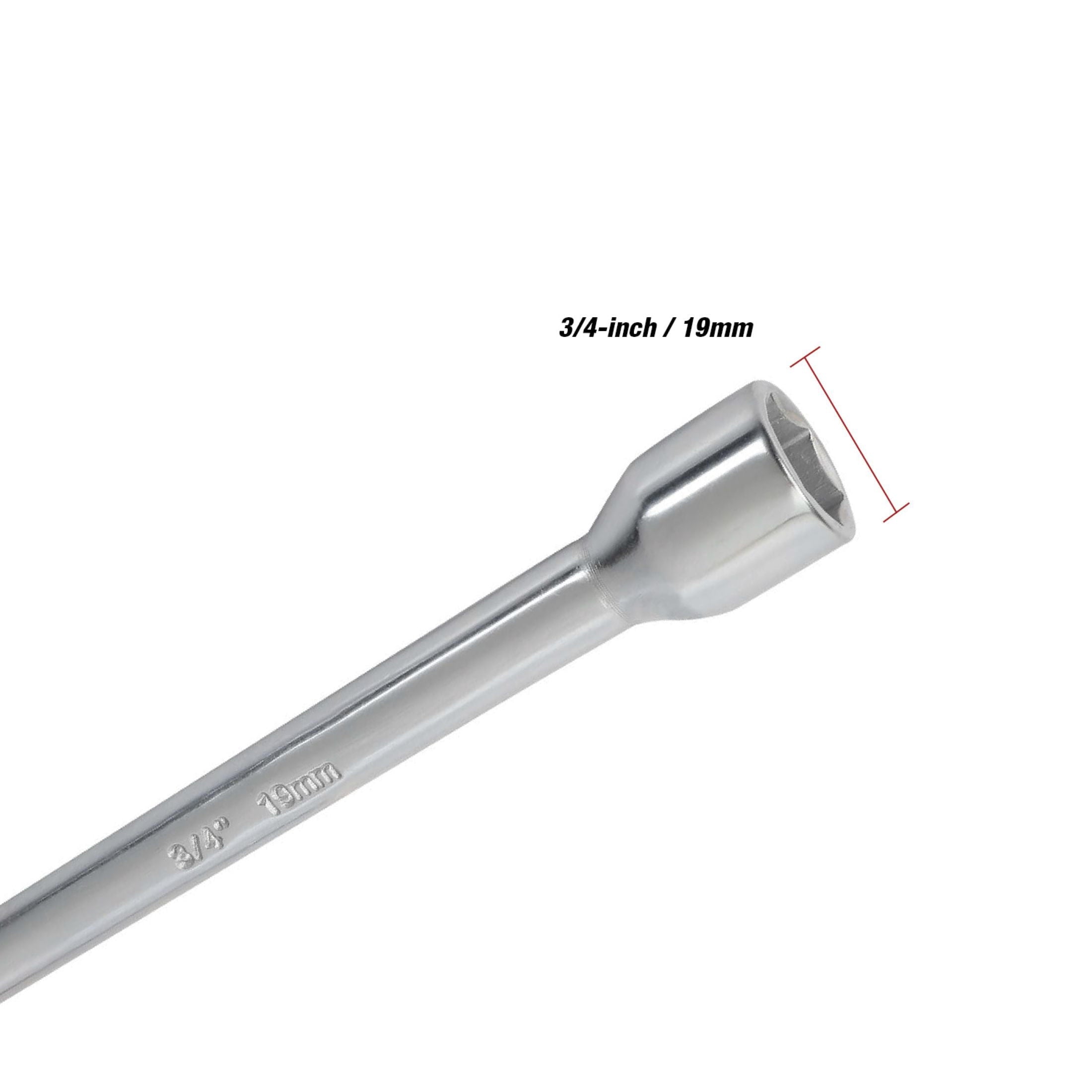 Hyper Tough 18-inch Lug Wrench with Plating for Tire Replacement