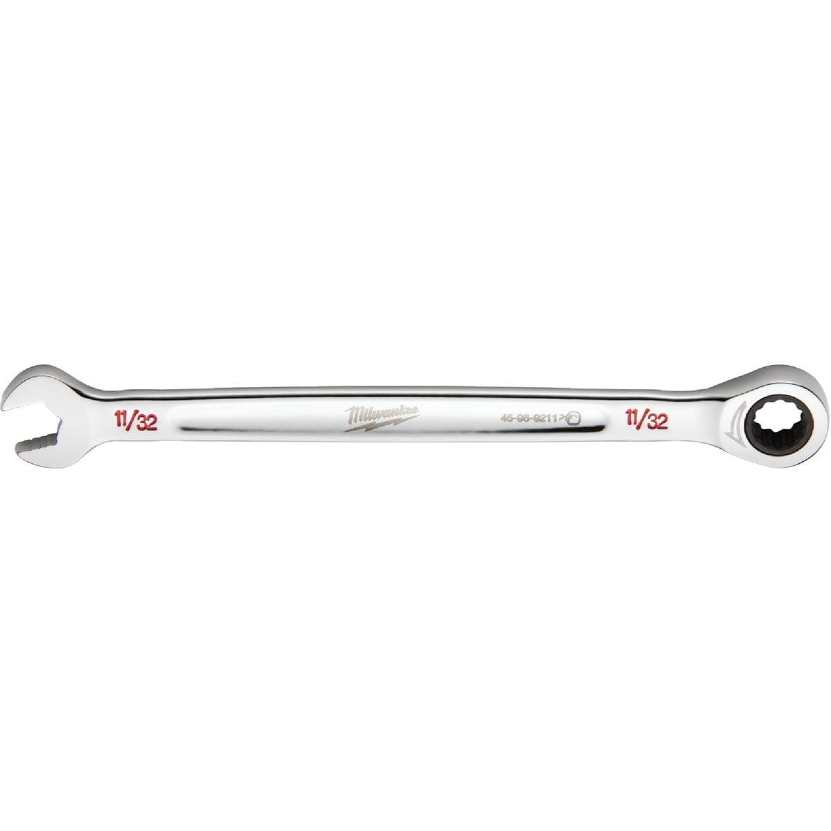 Milwaukee-45-96-9211 11/32 in. SAE Ratcheting Combination Wrench
