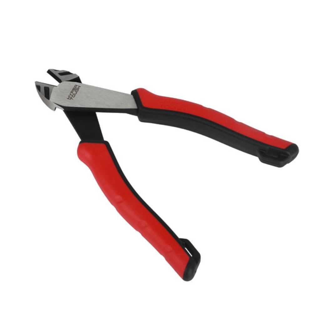 Hyper Tough 8-inch High Leverage Diagonal Pliers with Dual Material Comfort Grips