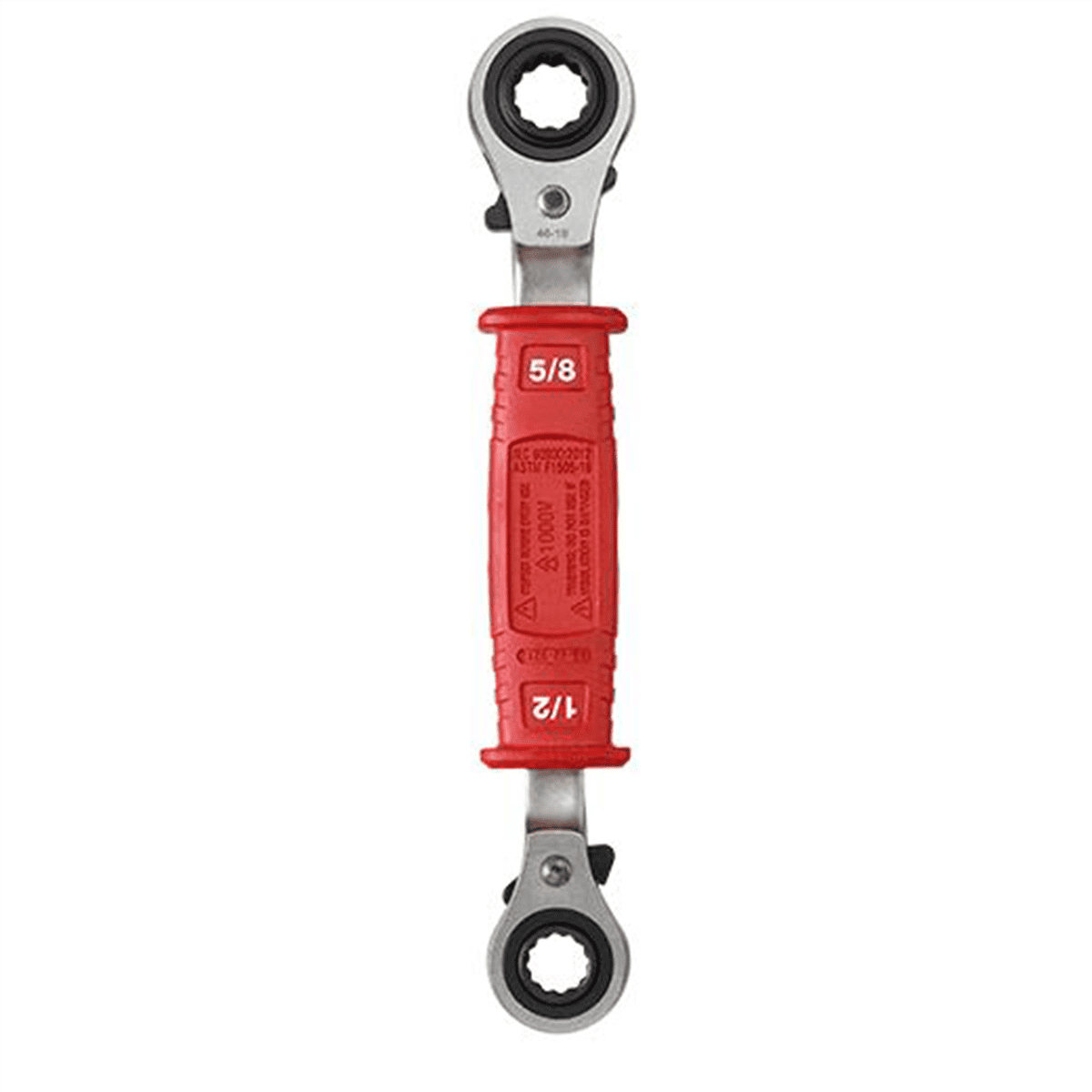 Milwaukee Tool Lineman?s 4in1 Insulated Ratcheting Box Wrench