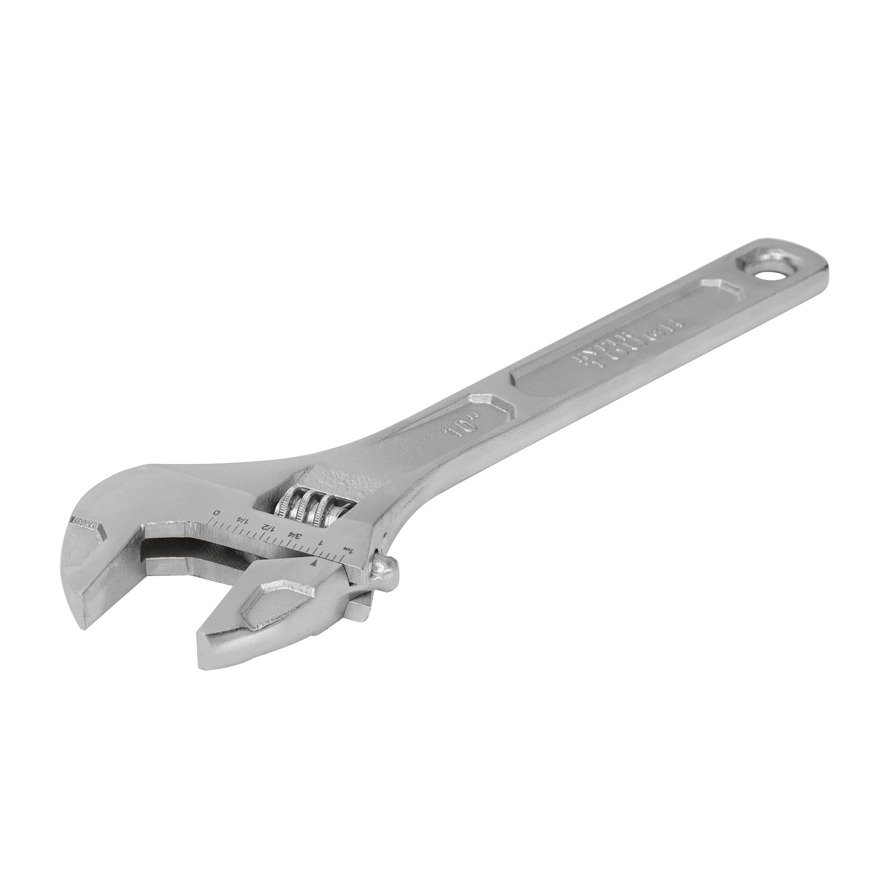 Hyper Tough 10-inch Adjustable Wrench, 1-1/2-inch Jaw Capacity