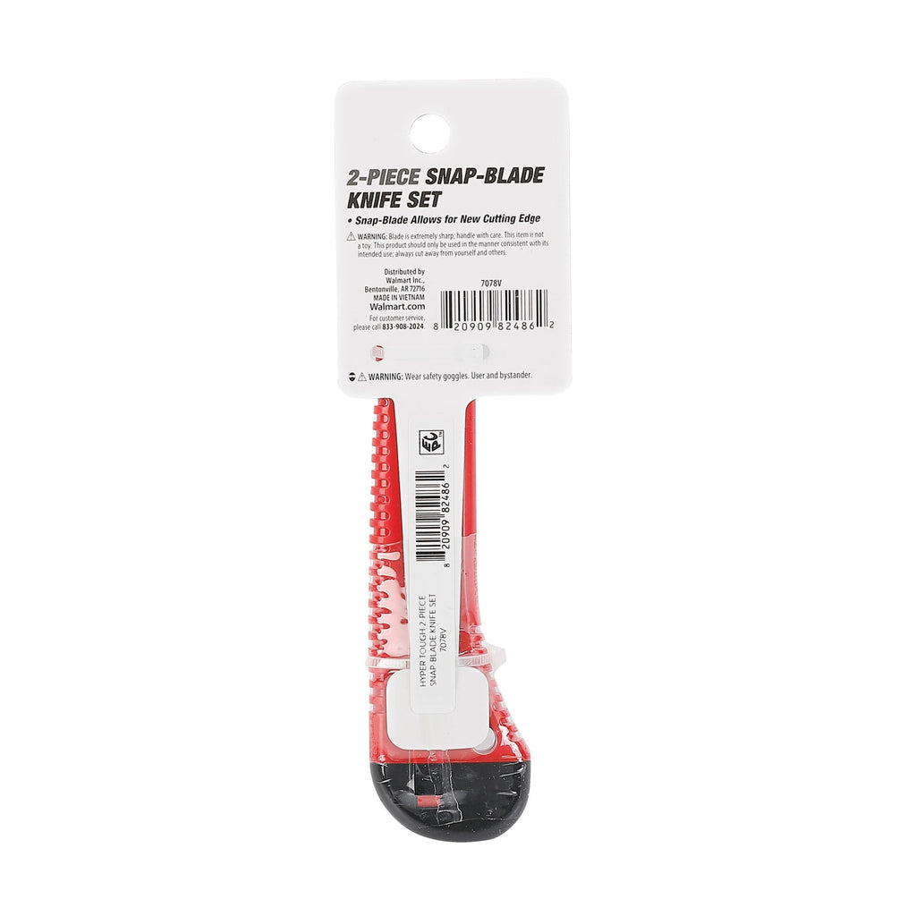 Hyper Tough 2-Piece 9mm and 18mm Snap-Blade Knife Set