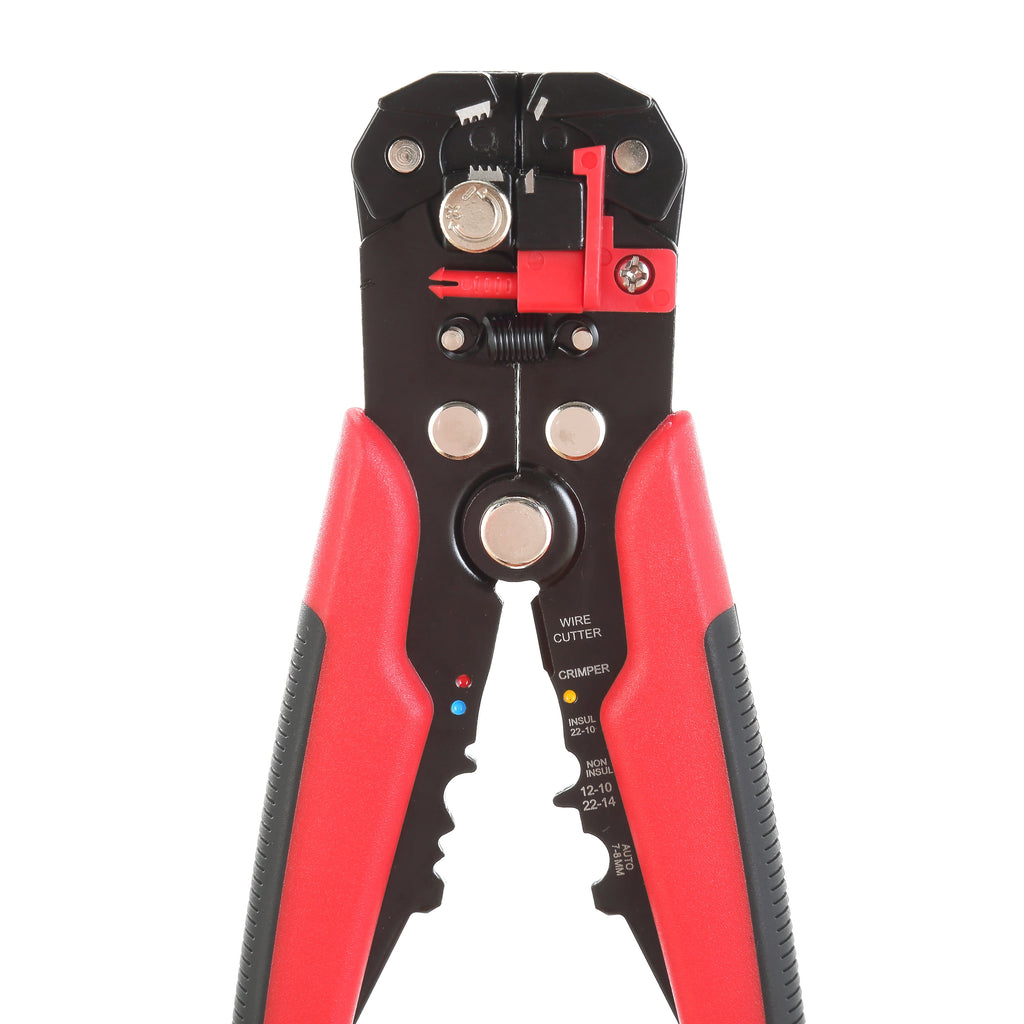 Hyper Tough 8 Self-Adjusting Wire Stripper 8TD0016D, New, 0.75 lb