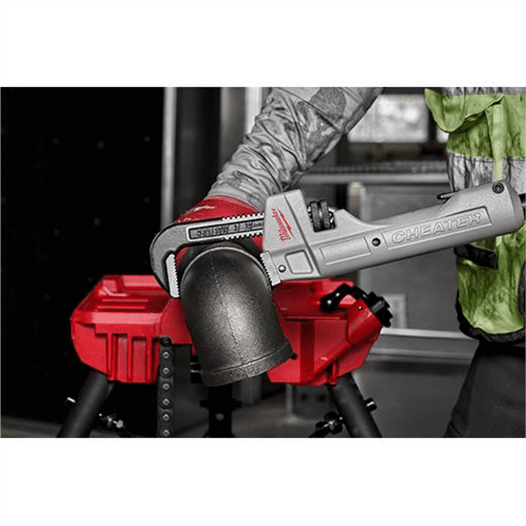 Milwaukee Tool CHEATER Aluminum Adaptable Pipe Wrench