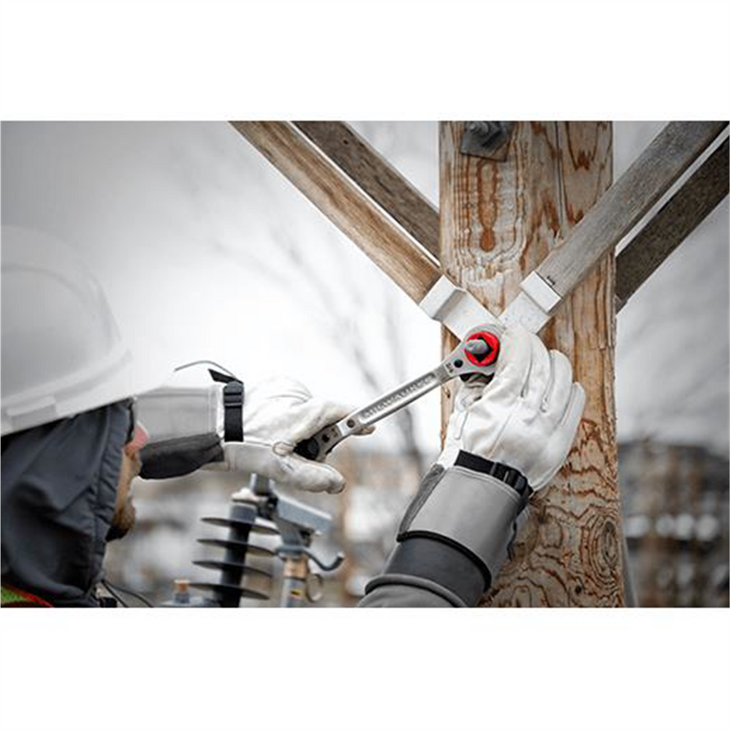 Milwaukee Tool Lineman?s 5in1 Ratcheting Wrench