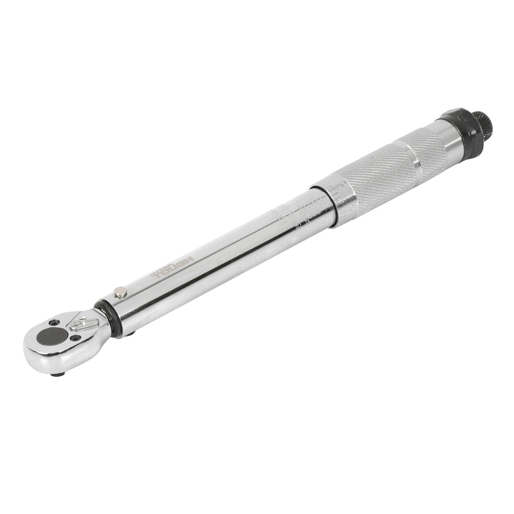 Hyper Tough 1/4-inch Drive Torque Wrench with Storage Case, 35-200 in-lbs