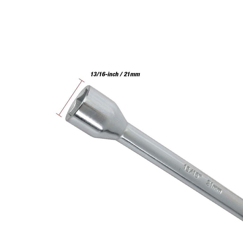 Hyper Tough 18-inch Lug Wrench with Plating for Tire Replacement