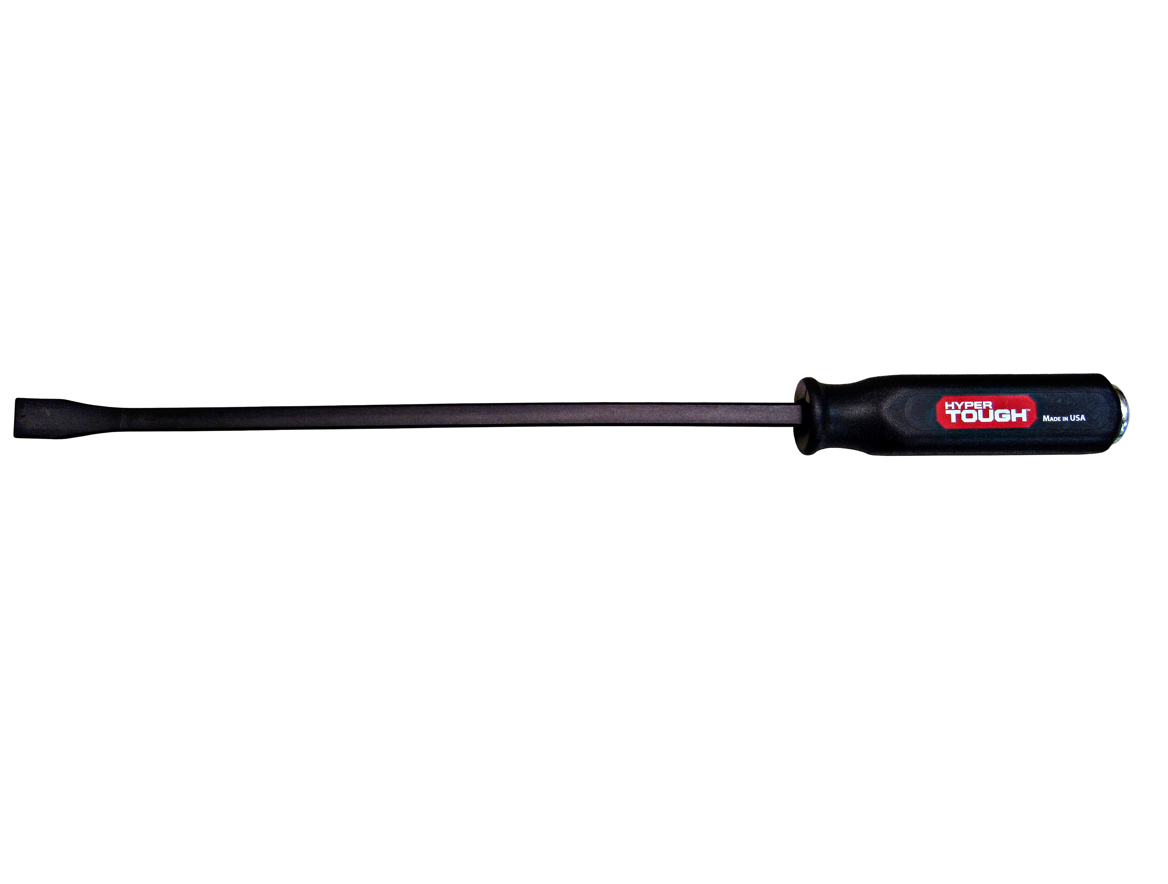 Hyper Tough 17-Inch Steel Pry Bar with Metal Striking Cap
