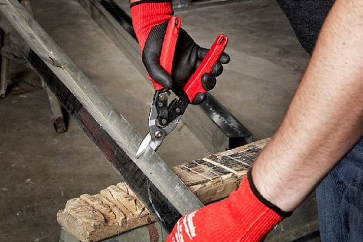 Milwaukee 48-22-4510 - 10 Left Curves Cut Aviation Tinner Snips