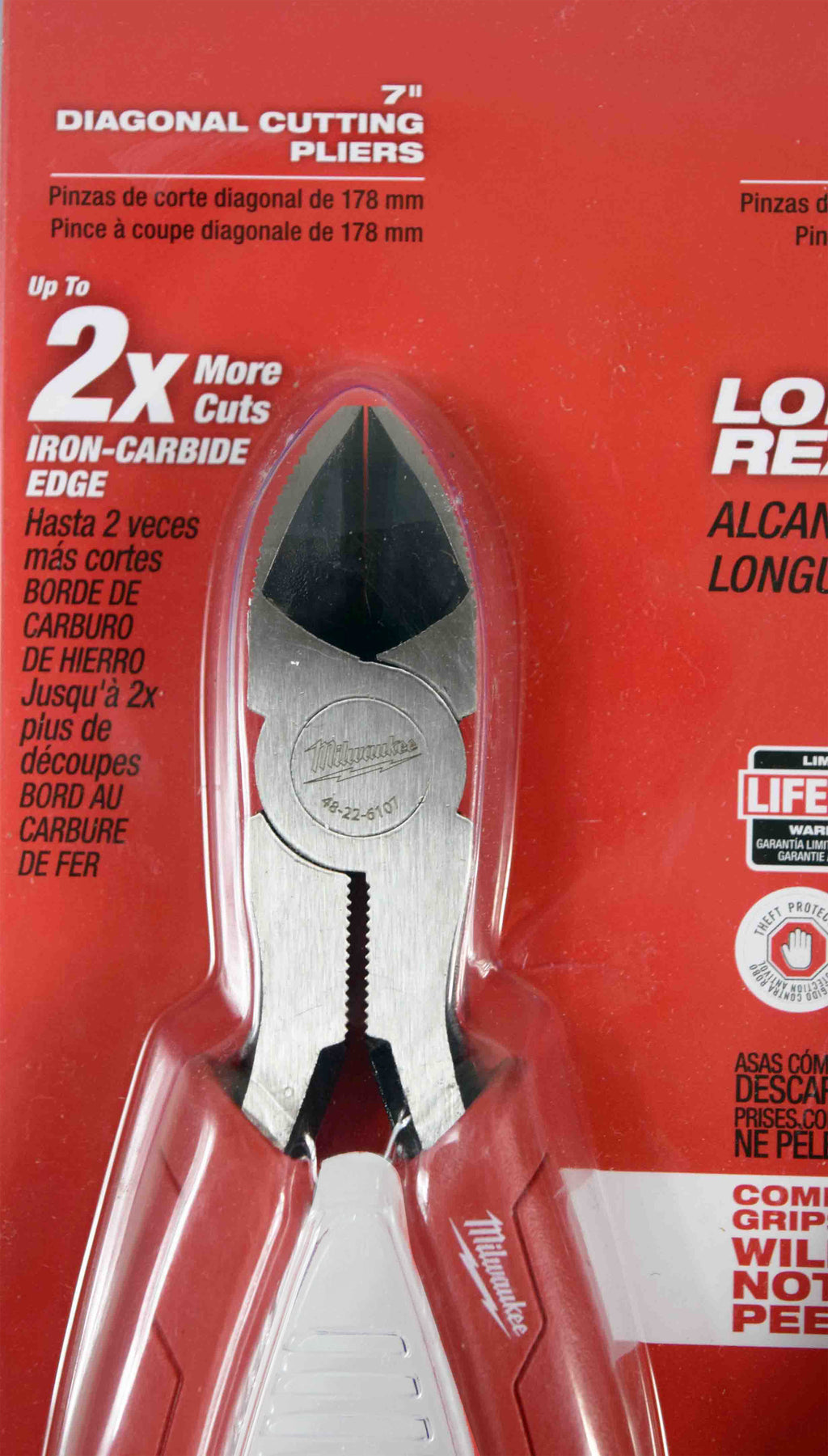 Milwaukee 48-22-6331 3-Piece Comfort Grip Pliers
