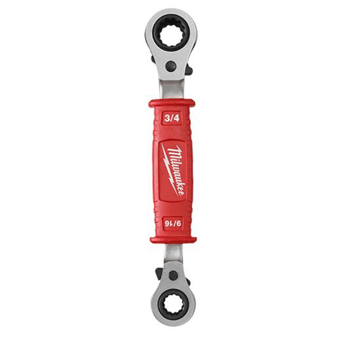 Milwaukee Tool Lineman?s 4in1 Insulated Ratcheting Box Wrench