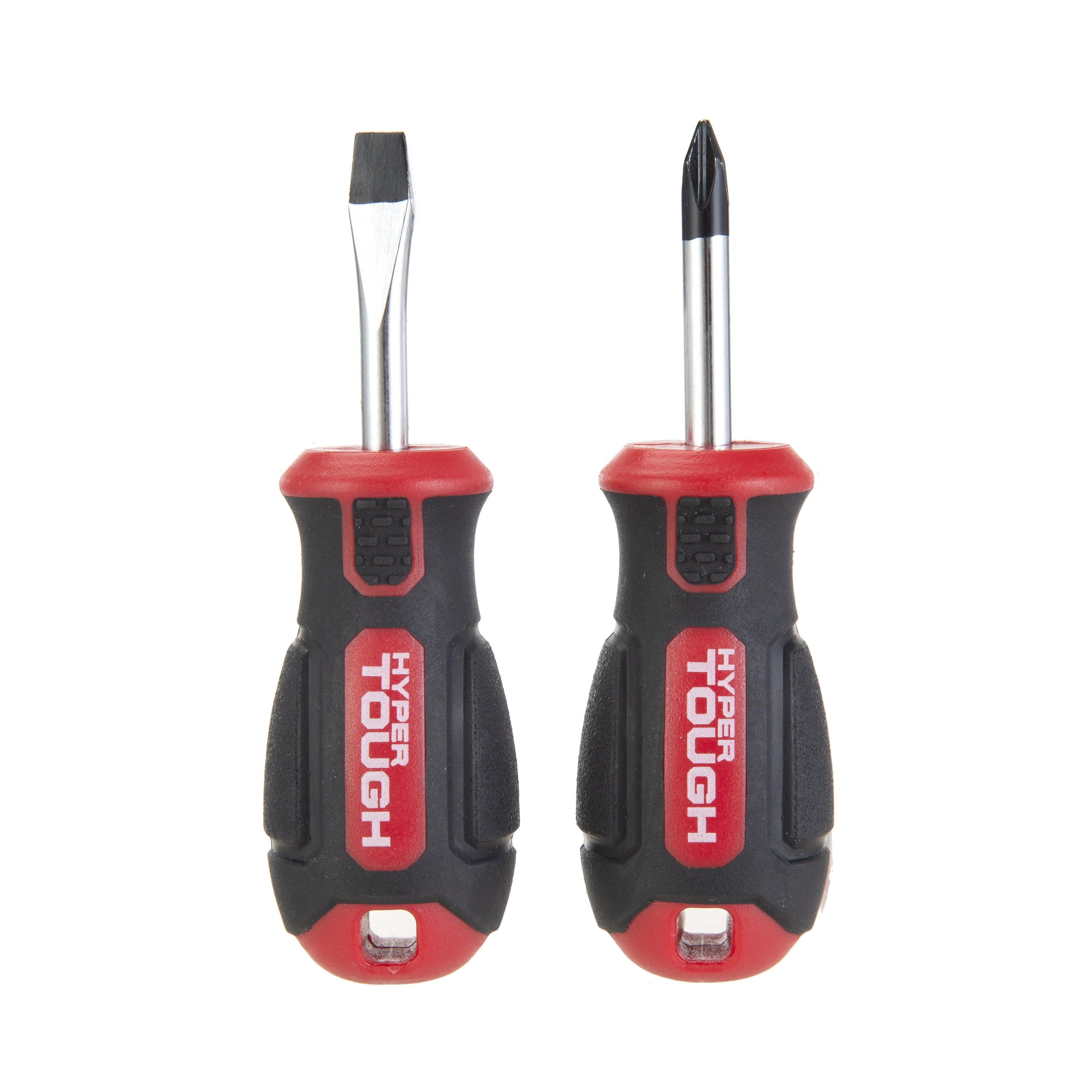 Hyper Tough 2 Piece Mini Long-Nose and Diagonal Pliers Set