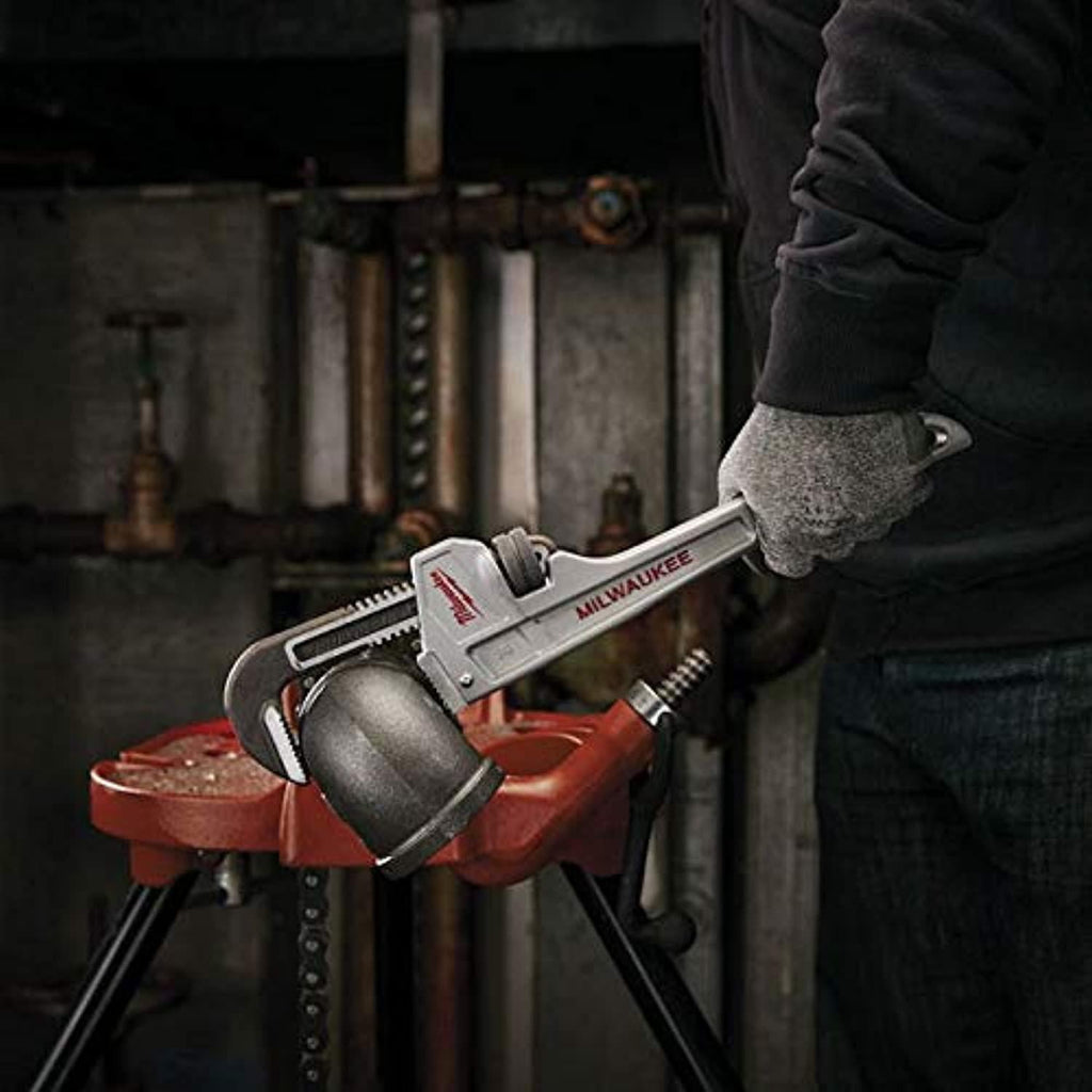 Milwaukee Tool 12&rdquo; Aluminum Pipe Wrench