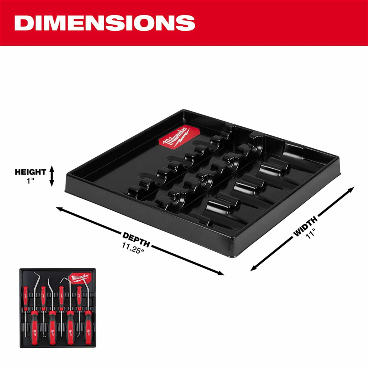 Milwaukee Tool 8pc Hook & Pick Set