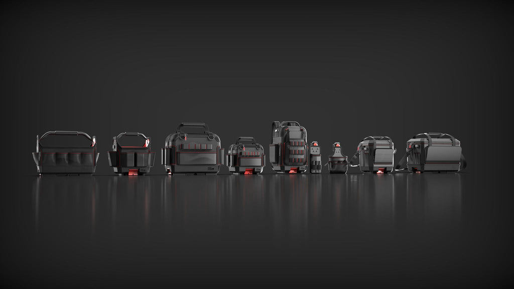 Hyper Tough Hyper Stack Full Size Tool Bag – Heavy-Duty, Stackable Storage Organizer with Reinforced Handles