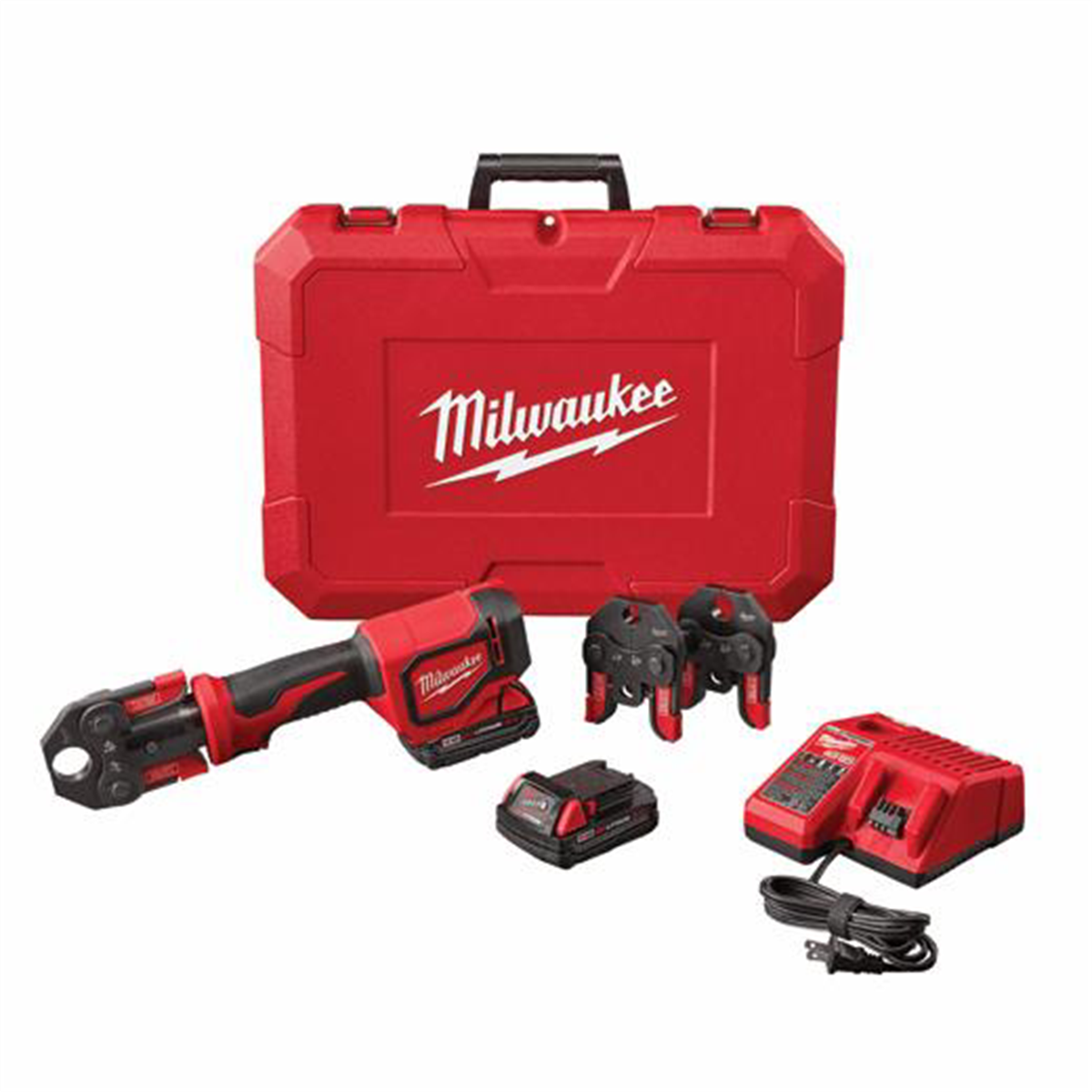 Milwaukee Tool M18 Short Throw Press Tool Kit with PEX Crimp Jaws