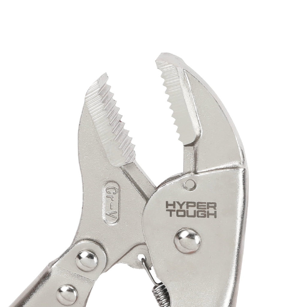 Hyper Tough 8-inch Straight Jaw Locking Pliers with Triggerless Release