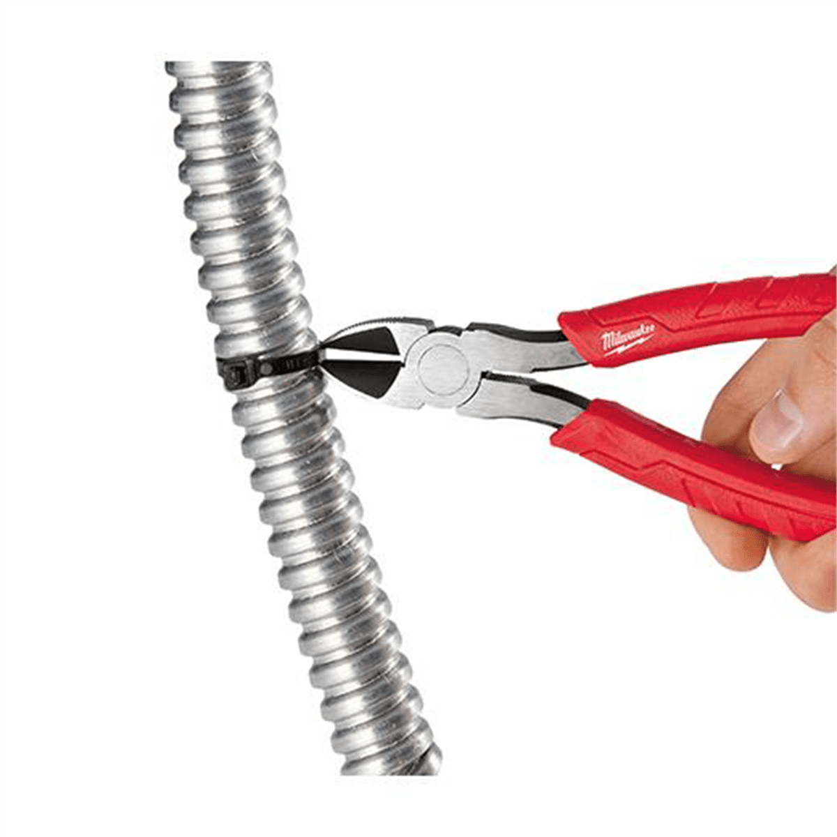 MILWAUKEE ELEC TOOL Diagonal Cutting Pliers, 7-In. 48-22-6107