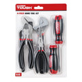 Hyper Tough, 10.50 x 7.50 x 1.25 Easy Care Tool Set, 6 Piece