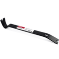 Hyper Tough 15-Inch Utility Pry Bar, Nail Puller & Crowbar, Drop Forged Heat-Treated Carbon Steel