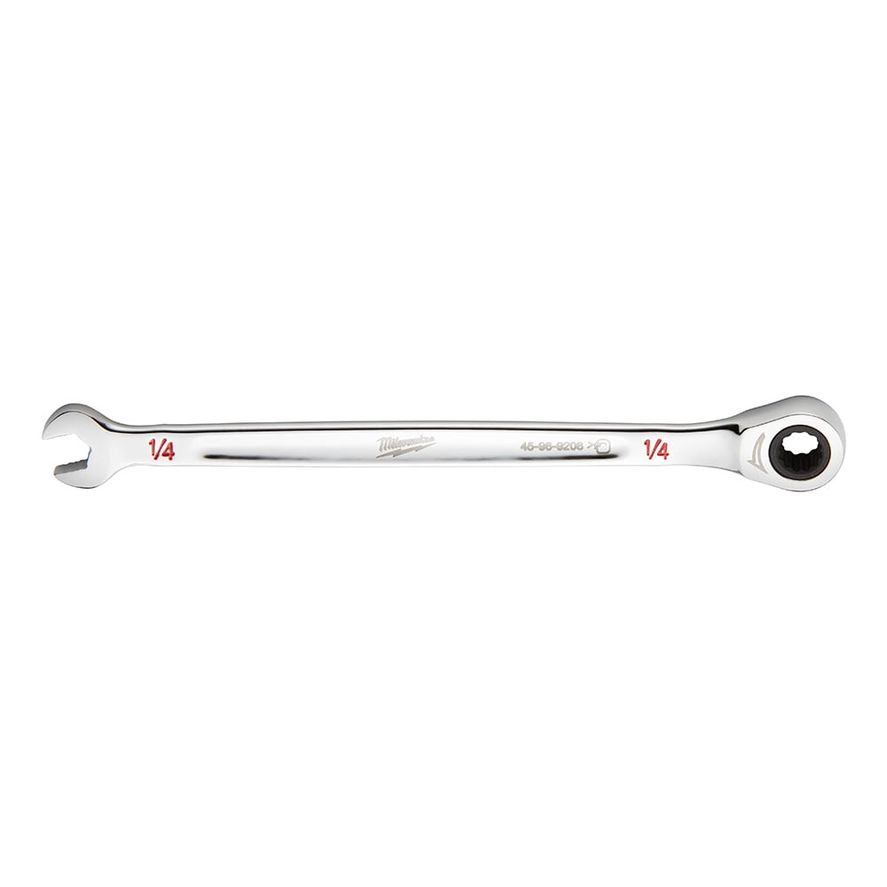Milwaukee-45-96-9208 1/4 in. SAE Ratcheting Combination Wrench