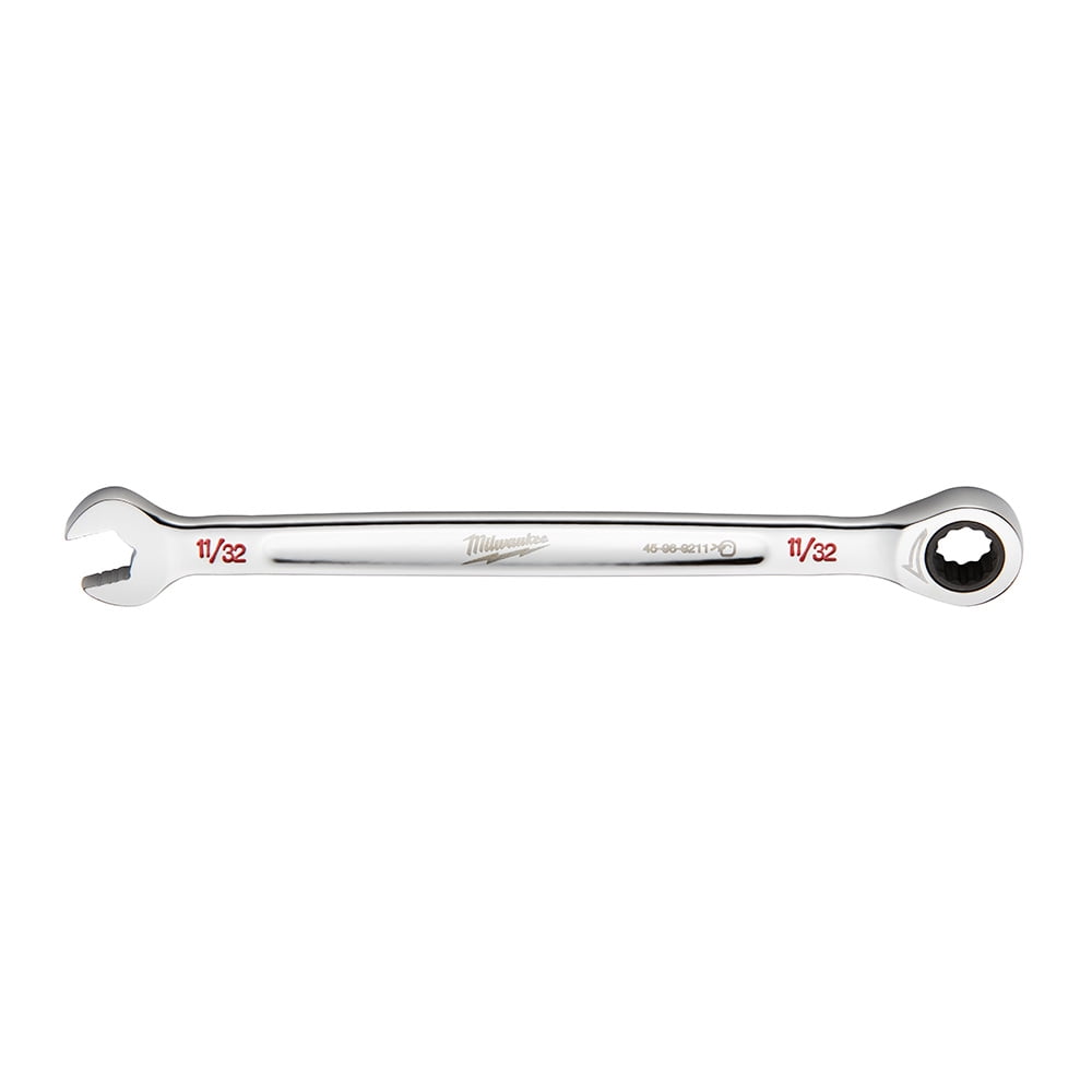 Milwaukee-45-96-9211 11/32 in. SAE Ratcheting Combination Wrench