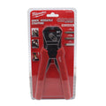 Milwaukee 48-22-3082 Self-Adjusting Wire Stripper & Cutter – Professional 10-20 AWG Solid, 12-22 AWG Stranded & 12/2-14/2 NM Cable Stripping Tool with Adjustable Tension, Depth Stop