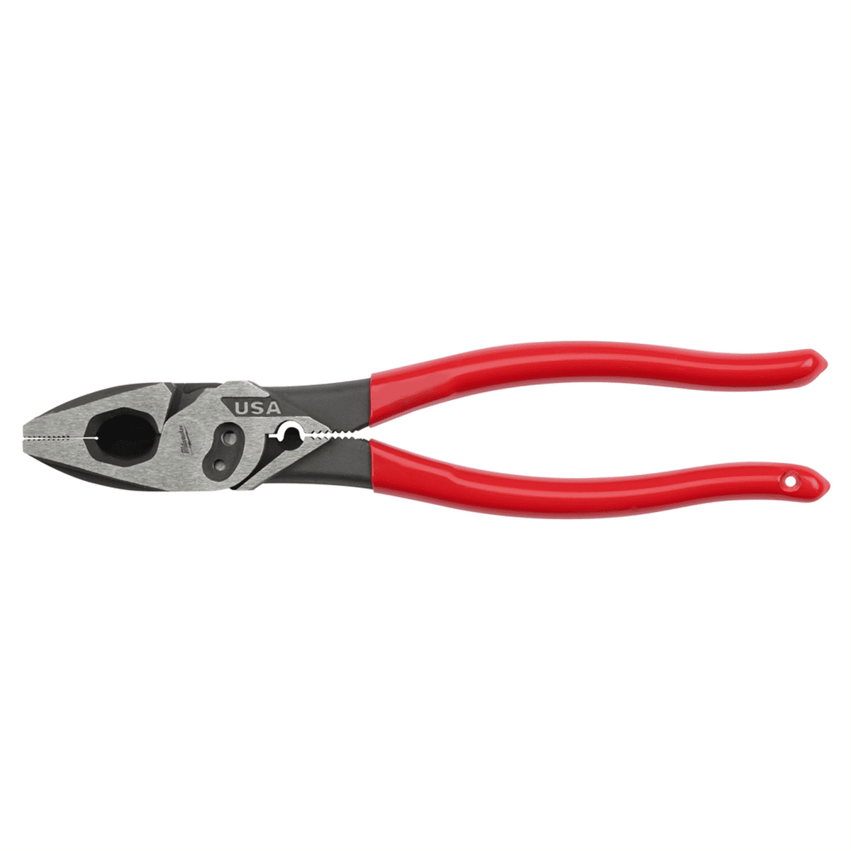 Milwaukee Tool 9 Lineman's Dipped Grip Pliers w/ Crimper & Bolt Cutter (USA)