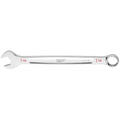 Milwaukee Tool 1-1/8 SAE Combination Wrench, 12-Point, Steel, Chrome, Ergonomic, I-Beam Handle