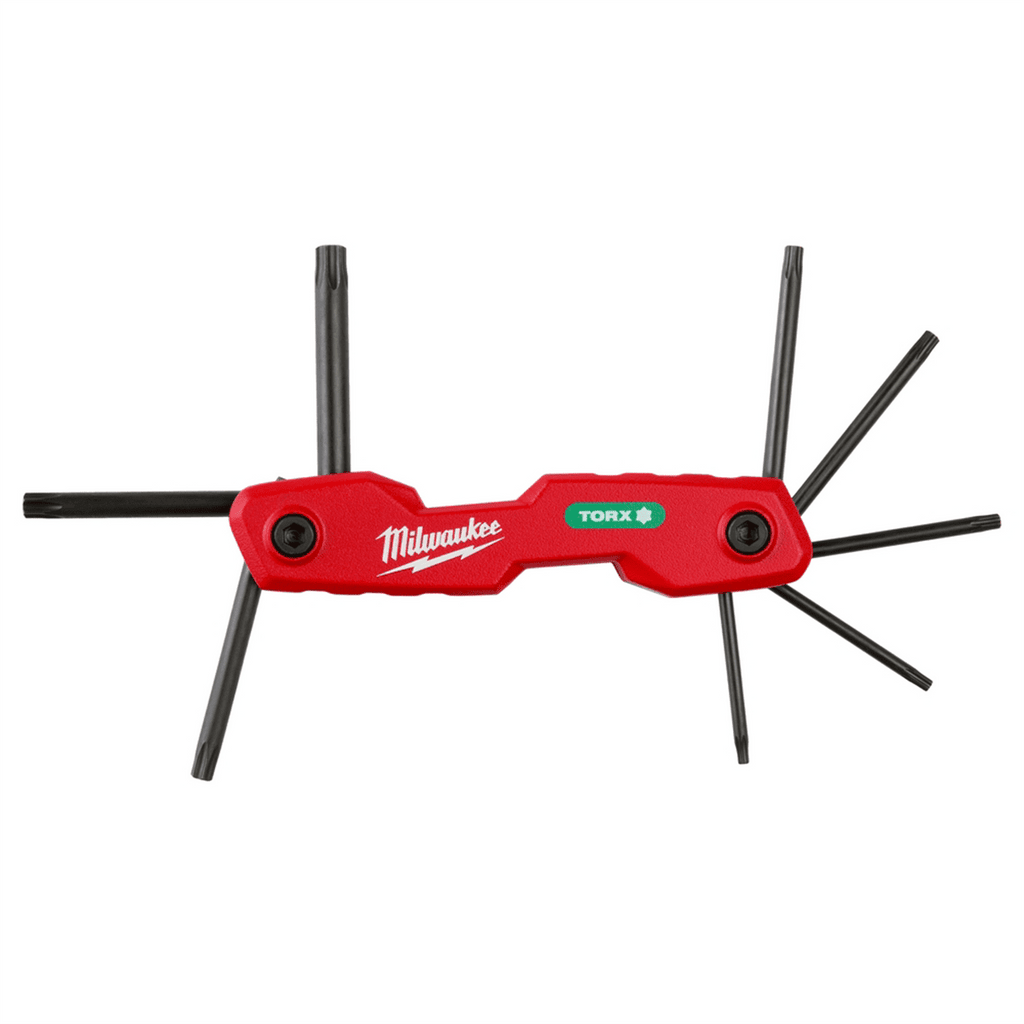 Milwaukee Tool 8-Key Folding Hex Key Set - Torx