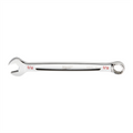 Milwaukee Tool 9/16 SAE Combination Wrench, 12-Point, Steel, Chrome, Ergonomic, I-Beam Handle