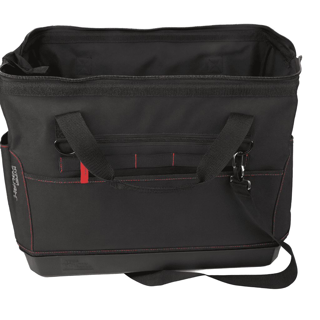 Hyper Tough Hyper Stack Full Size Tool Bag – Heavy-Duty, Stackable Storage Organizer with Reinforced Handles