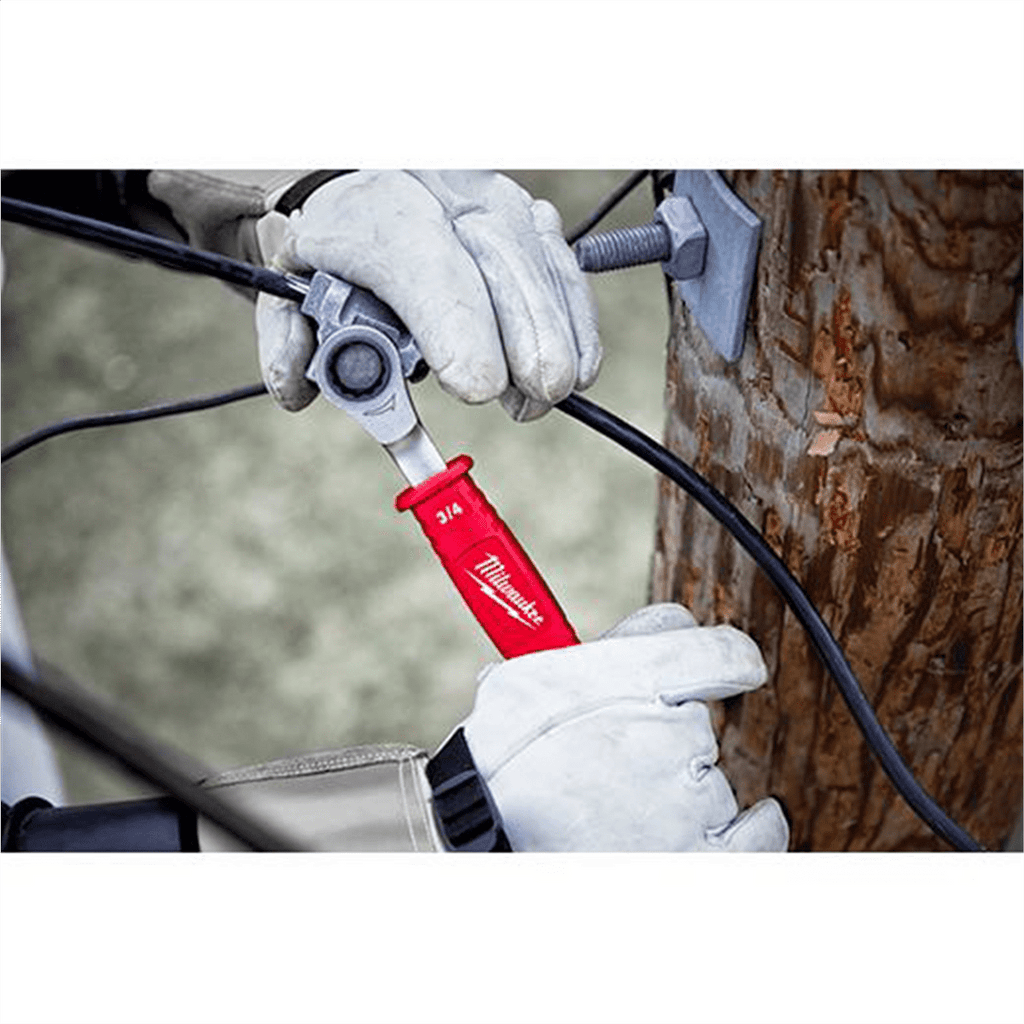 Milwaukee Tool Lineman?s 2in1 Insulated Ratcheting Box Wrench