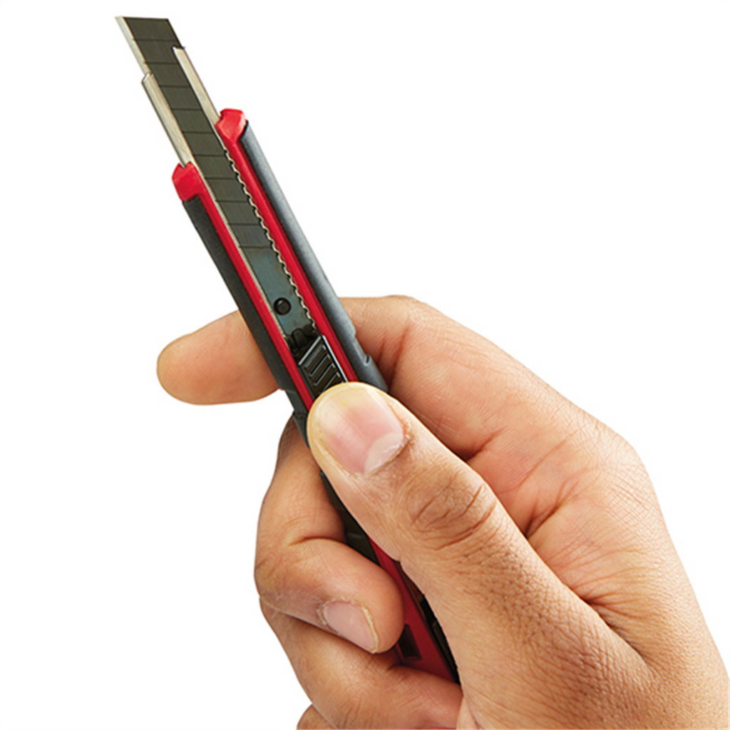 Milwaukee Tool 9mm Snap Off Knife with Precision Cut Blade