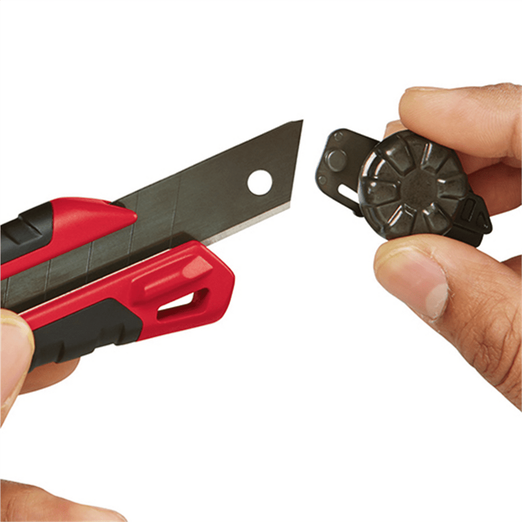 Milwaukee Tool 25mm Snap Off Knife with Metal Lock and Precision Cut Blade