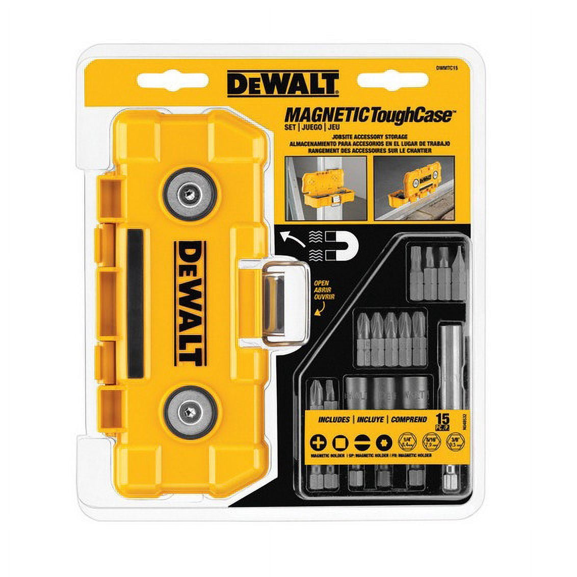 Magnetic Tough Case Set with 15 Accessories