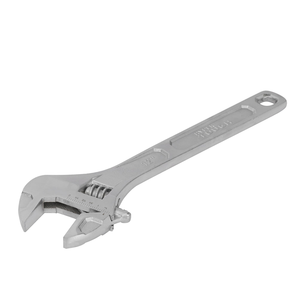 Hyper Tough 12-inch Adjustable Wrench, 1-3/4-inch Jaw Capacity