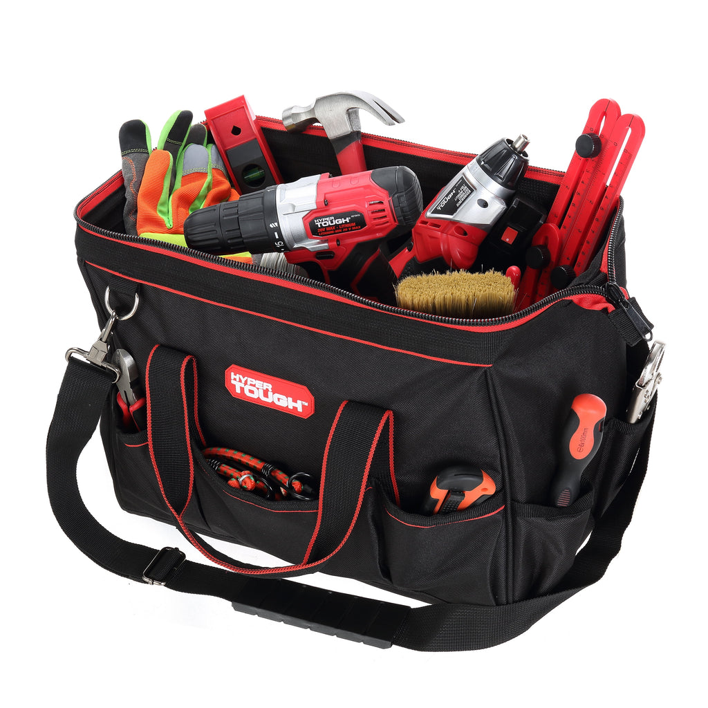 Hyper  Tough 15 Large Mouth Tool Bag