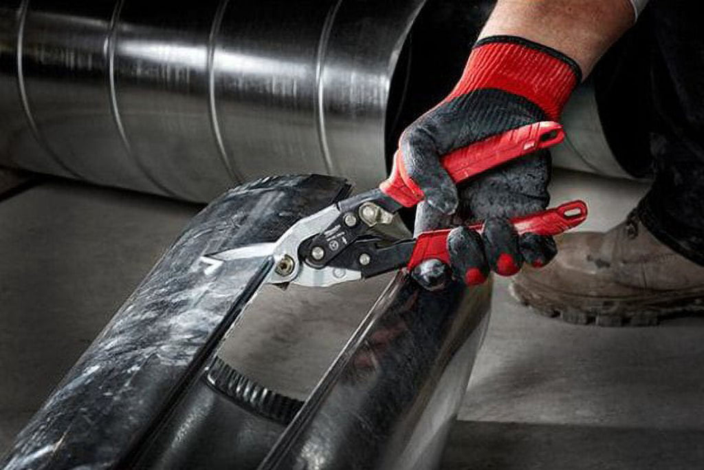 Milwaukee 48-22-4510 - 10 Left Curves Cut Aviation Tinner Snips