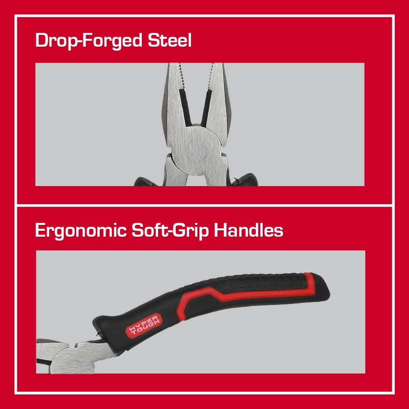 Hyper Tough 6-Inch Linesman Pliers