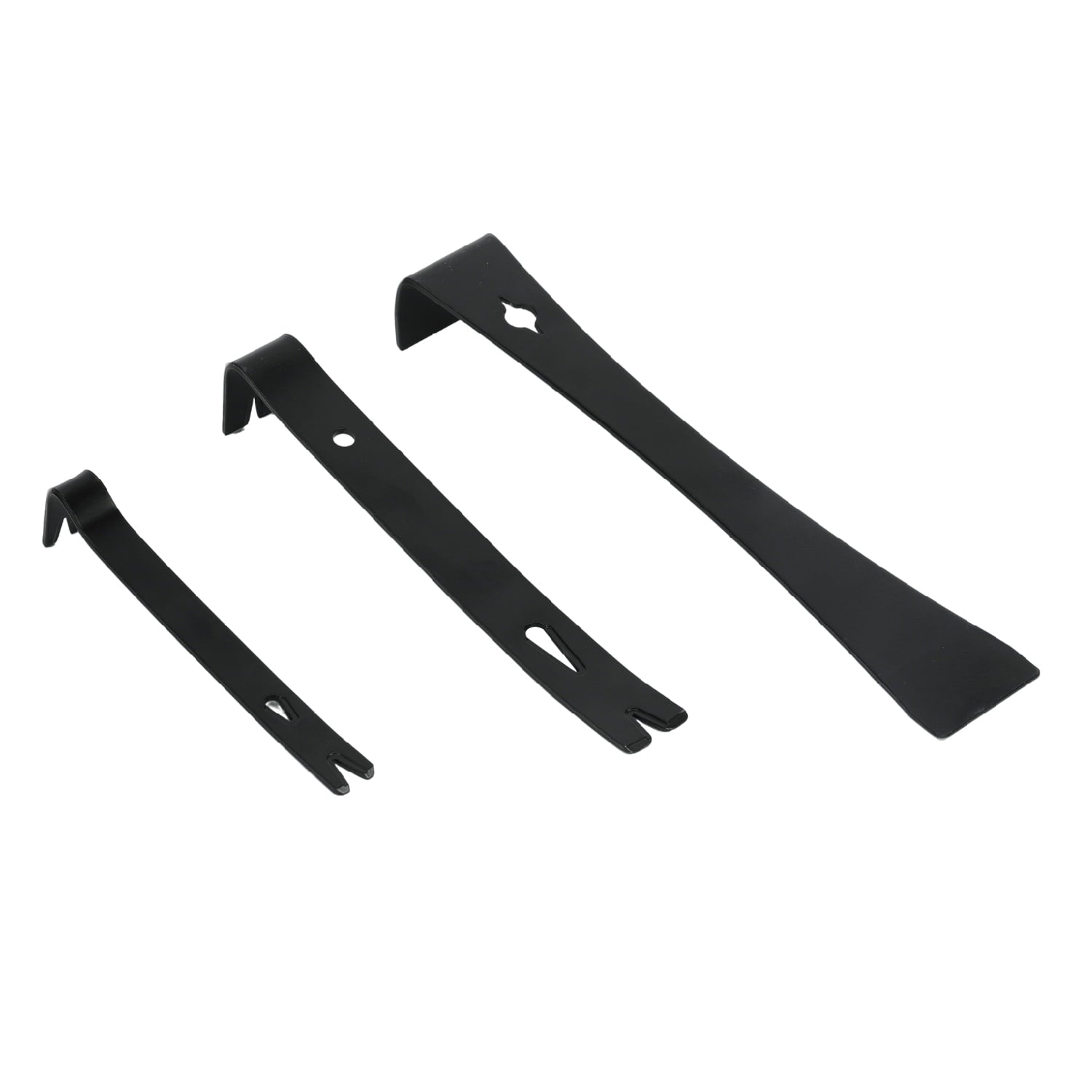 Hyper Tough 3-piece Pry Bar Set with Nail Pull, 5-1/2, 7-1/2, 9-1/2-inch