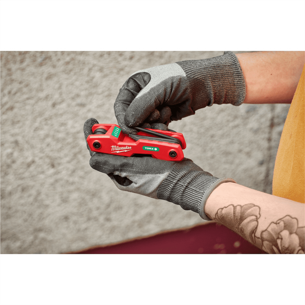 Milwaukee Tool 8-Key Folding Hex Key Set - Torx