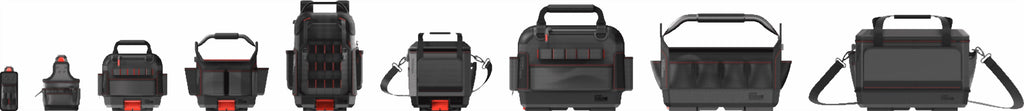 Hyper Tough Hyper Stack Full Size Tool Bag – Heavy-Duty, Stackable Storage Organizer with Reinforced Handles