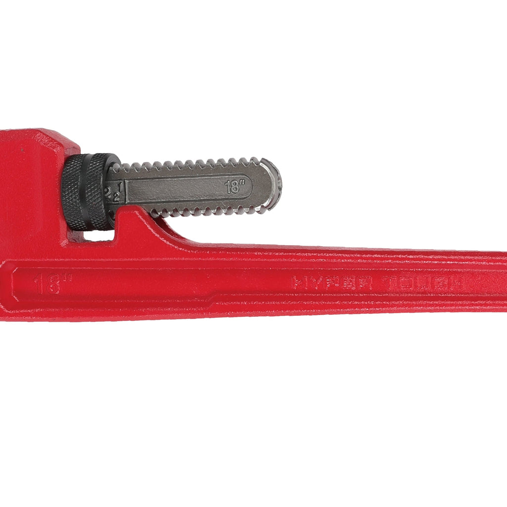 Hyper Tough 18-inch Heavy-Duty Pipe Wrench with 2-1/2 in. Jaw Capacity