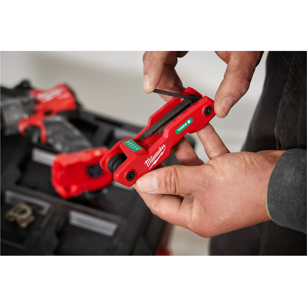 Milwaukee Tool 8-Key Folding Hex Key Set - Torx